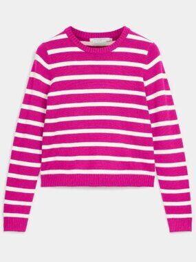 NWT Soft two-tone stripe sweater